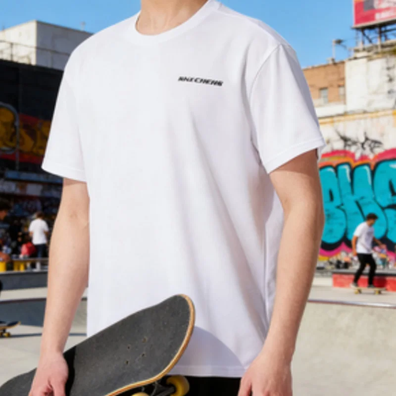 skechers-casual-t-shirt-short-sleeve-tee-soft-breathable-comfortable-daily-wear-top-p225u117-0019