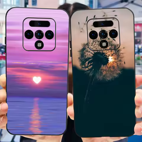 Phone Case For Tecno Camon 16 Premier CE9 CD6j Fashion Pattern Soft Silicon Black Bumper Cover For Camon 16Premier