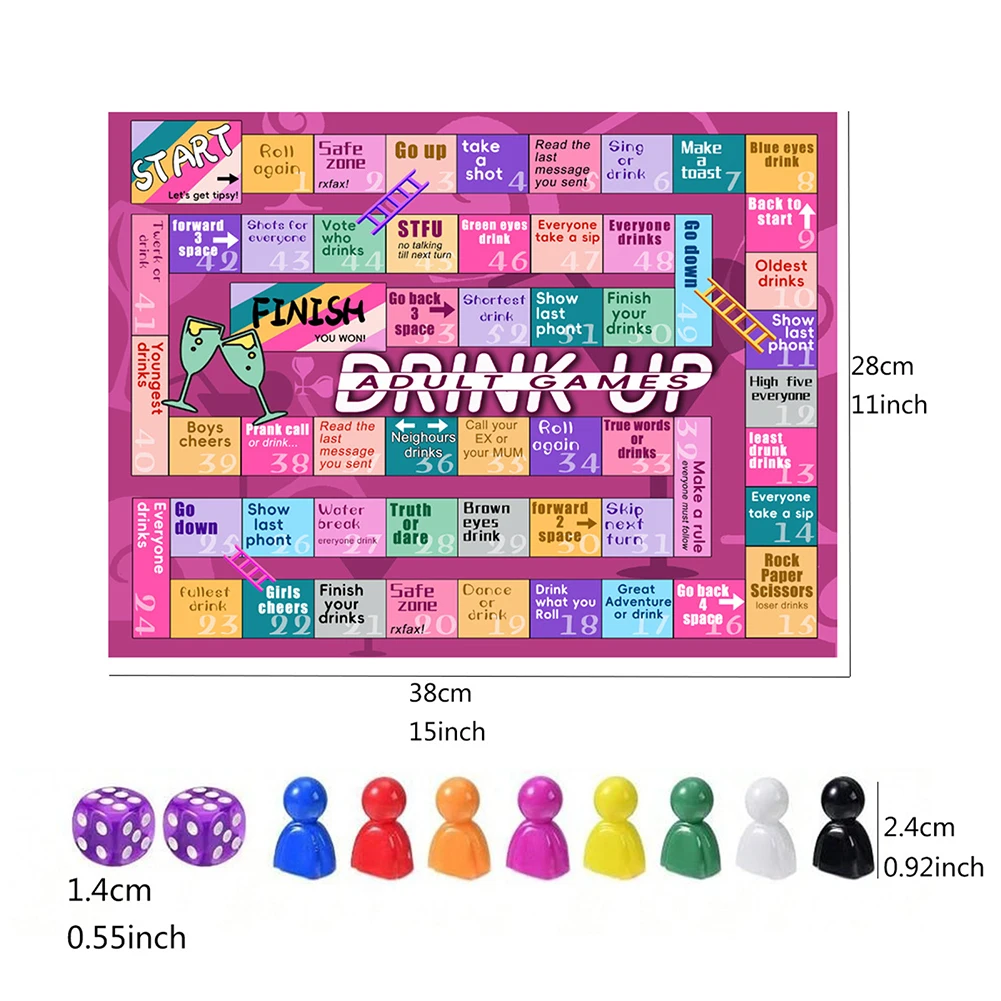大人のための飲酒ゲーム軽量ポータブルゲームおもちゃ男性女性用 - Party Games Adults Drinking のレビューと価格
