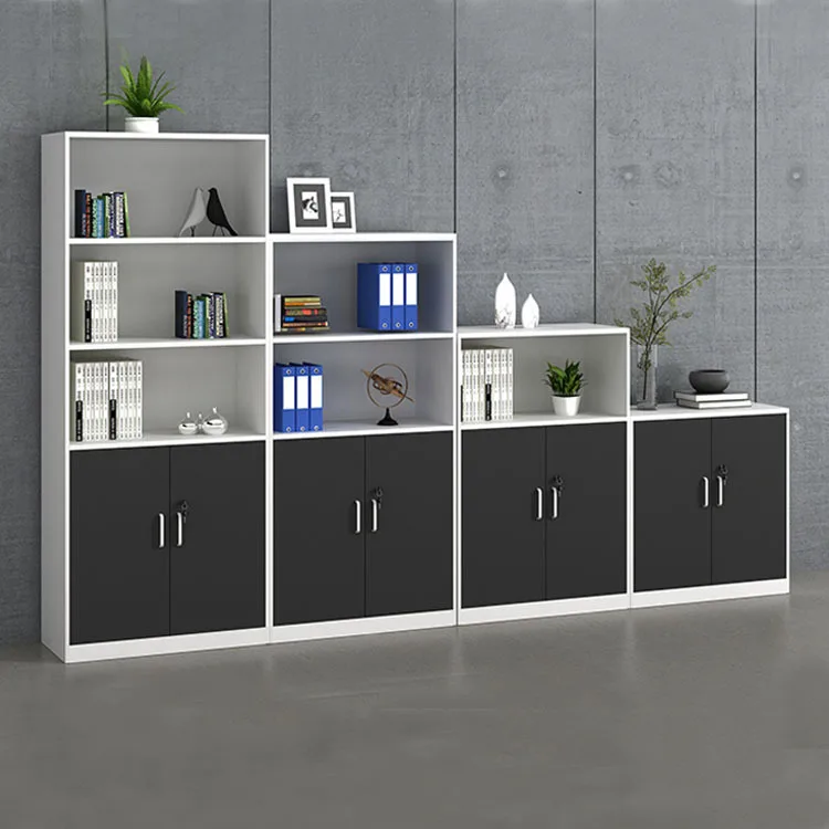 Office Low Cabinet Wall  Locker Side File Floor Wooden  Data  Locked Partition