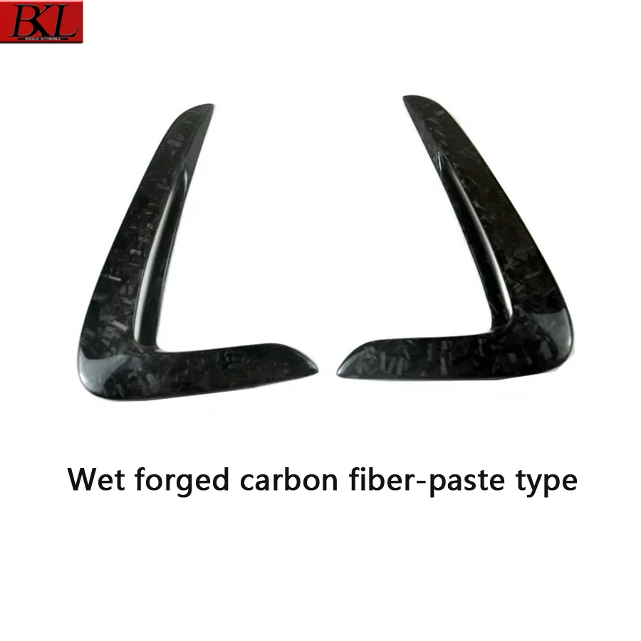 Untuk BMW 4 Series F32 F33 F36 420 430 425i Kit Mobil Stiker Masker Ventilasi Samping Serat Karbon Ventilasi Udara Fender Serat Karbon Kering
