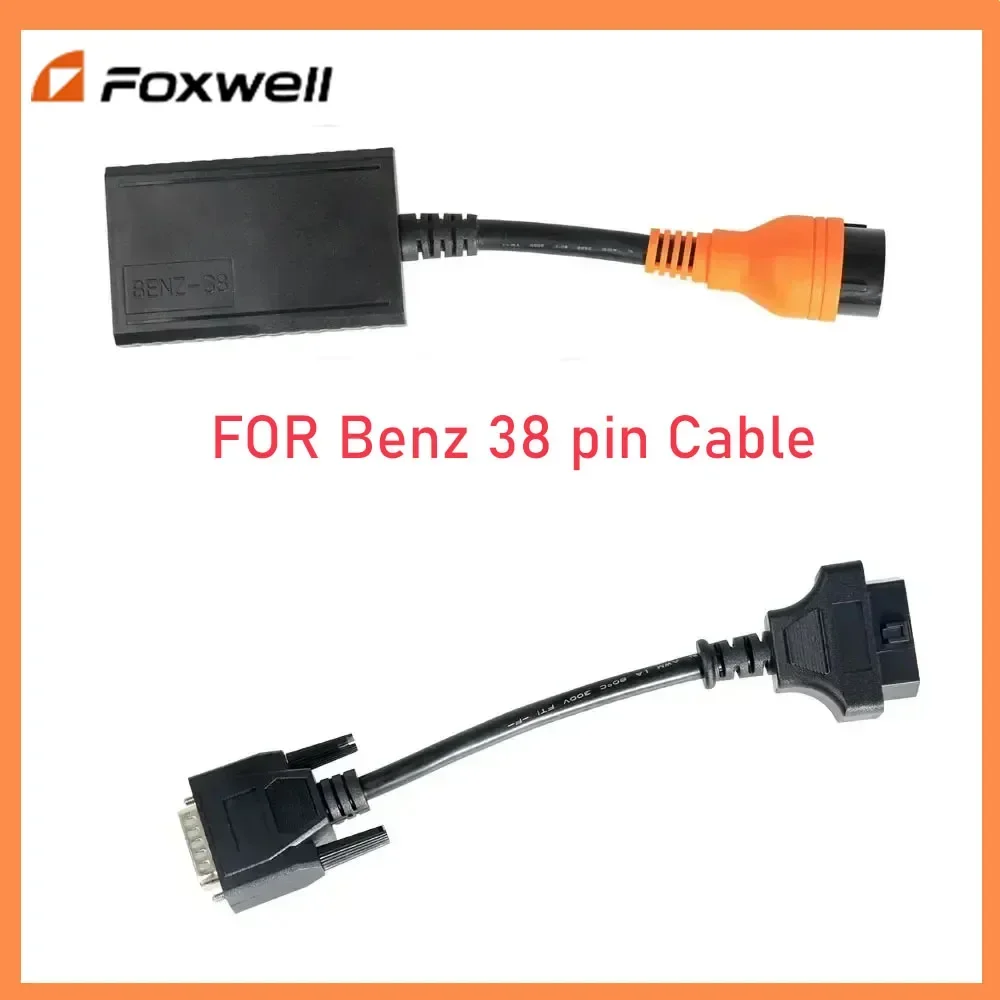 A++ Foxwell FOR Benz 38-контактный и удлинительный кабель для многосистемного сканера Foxwell NT510 NT520 NT530 PRO