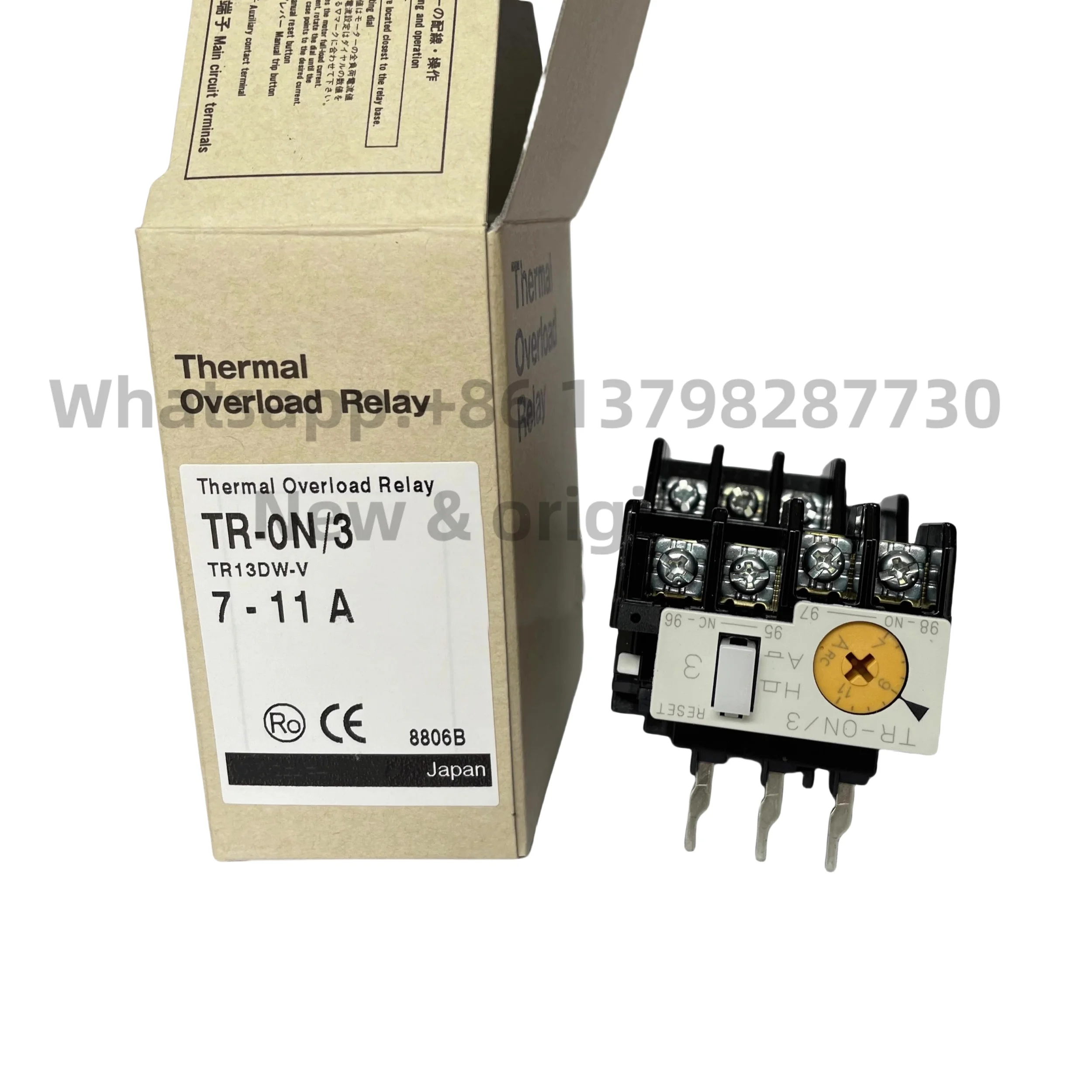 

New original Thermal relay TR-0N/3 TR-ON/3 7-11A