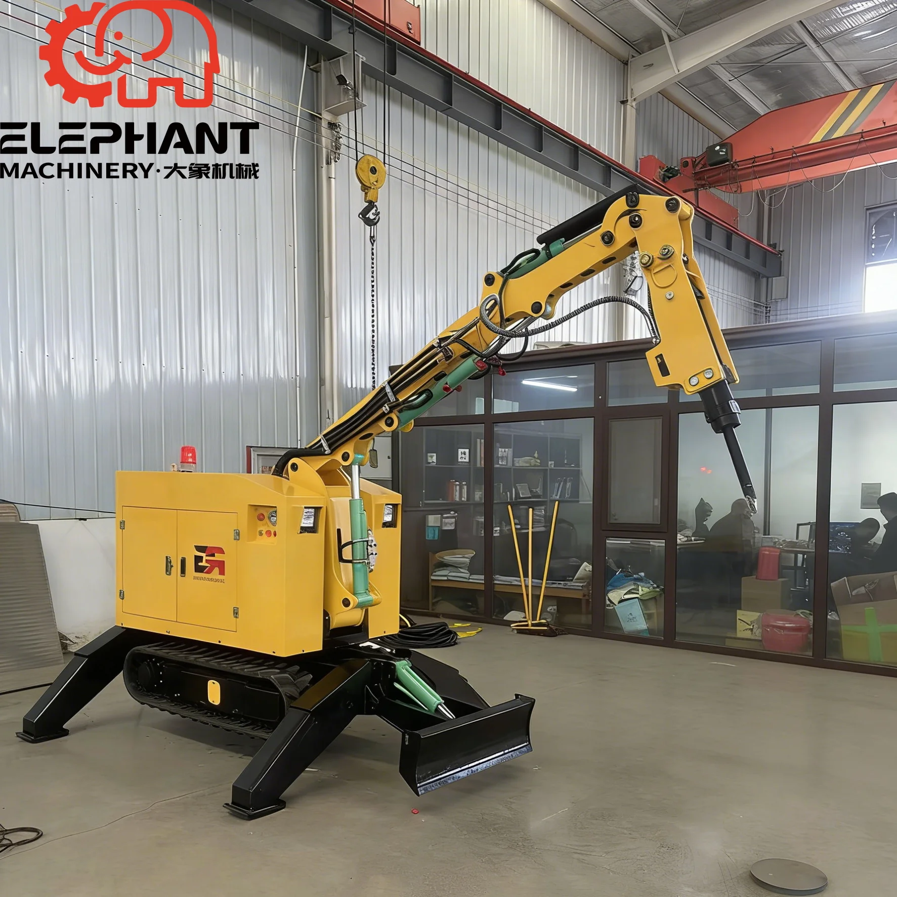 Diesel Rock Break Demolition Robot Durable Demolition Hammer Robot for Mining Field Operations
