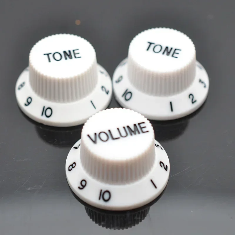 Guitar Speed Control Knobs 1 Volume 2 Tone for Stratocaster ST SQ Electric Guitars Parts Accessories