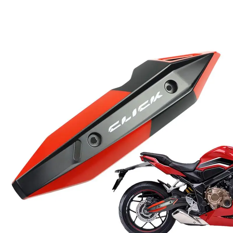 Exhaust Pipe Heat Shield Motorcycle Exhaust Pipe Guard Multipurpose Heat Insulation Cover Motorcycle Exhaust Cover