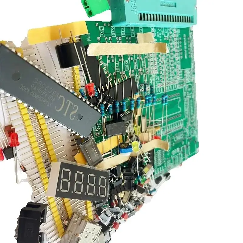 Zestaw DIY Płytka Rozwojowa MCU 51/52 do Nauki i Eksperymentów z STC89C52 — zdjęcie produktu 3