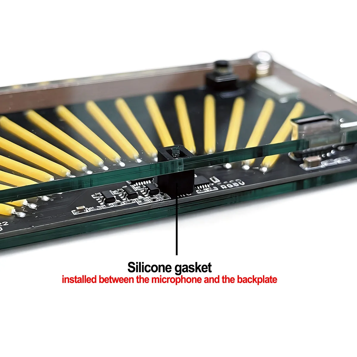 DIY LED Muziekspectrum LED Audio Niveau-indicator Pick-up Ritme Licht Spraakgestuurde Single/Dual Channel Retro Niveau-indicator