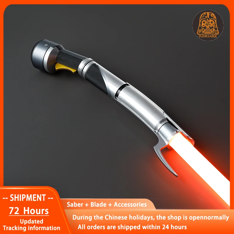 

PunkSaber Lightsaber Neopixel Jedi Laser Sword Heavy Dueling Sensitive Smooth Infinite Changing Hitting Sound Light Saber Toys