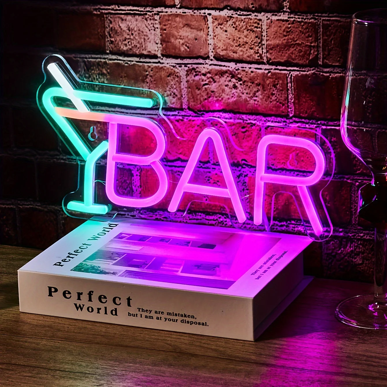 Bar Neon Signs for Wall Decor Led Bar Lights for Bedroom Room Decor Aesthetic Suitable for Living Room Bistro Man Cave Party