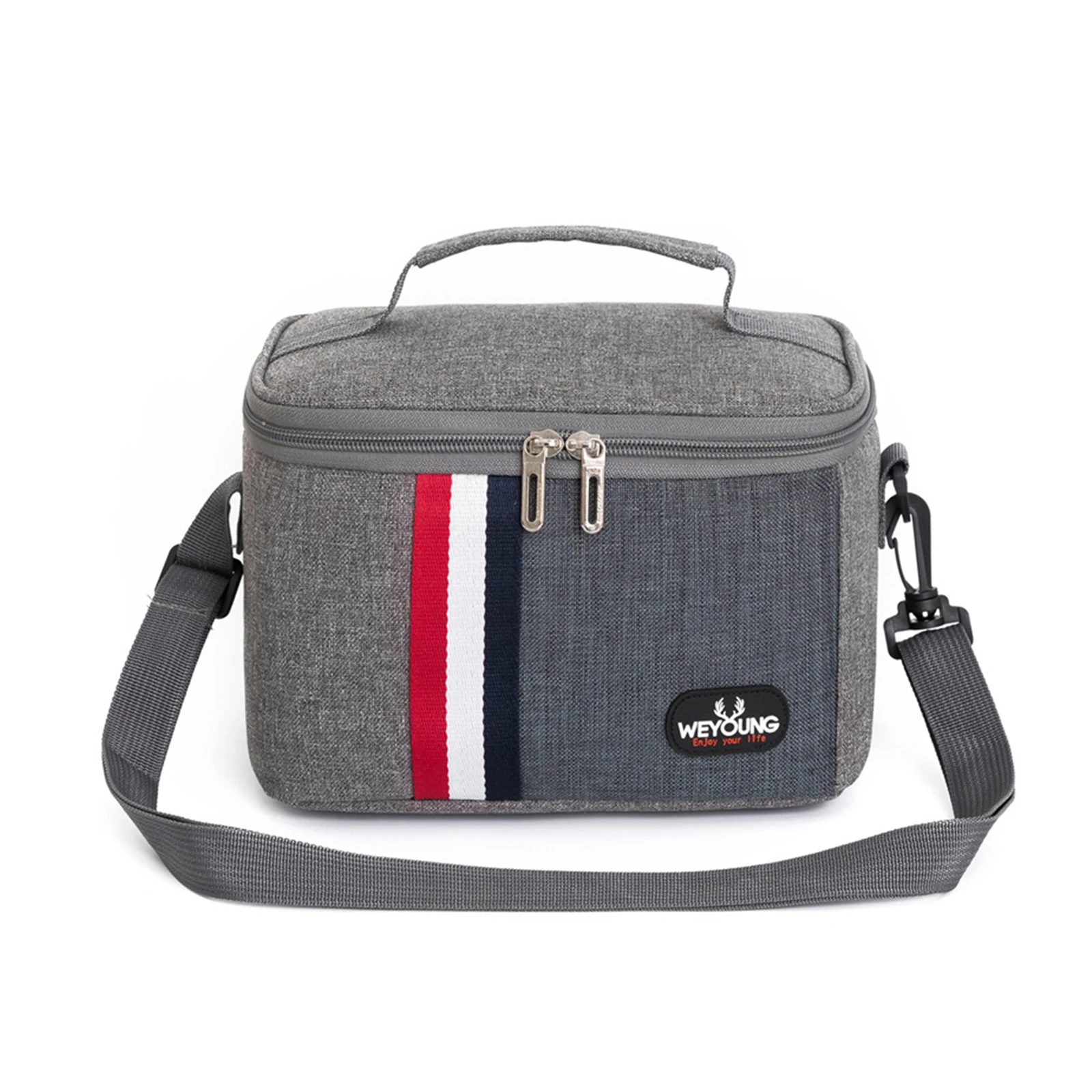 

Insulated Lunch Bag For Men Women Work Waterproof Large Cool Bag Messenger Picnic Backpack Hand Thermal Bag Foldable Picnic Bag