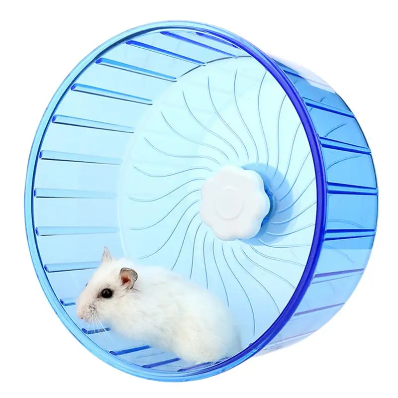 

Hamster Exercise Wheel Silent Chinchilla Large Guinea Toy Small Animal Machine Exerciser Accessories For Dwarf Syrian Hamster