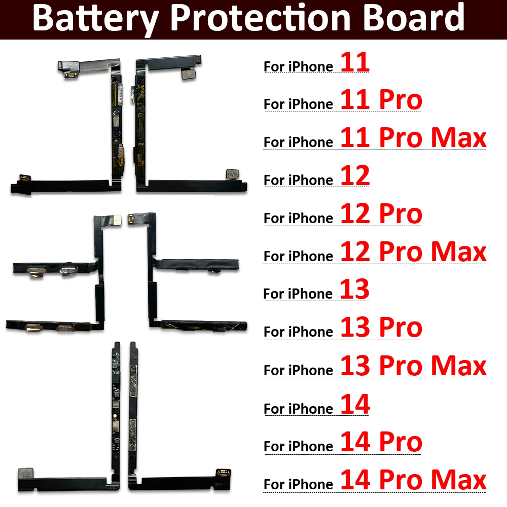 Kabel Flex Płytki Zabezpieczającej Baterię Do iPhone X XR XS 11 12 13 14 Pro Max Kabel Zabezpieczający Wydajność Baterii
