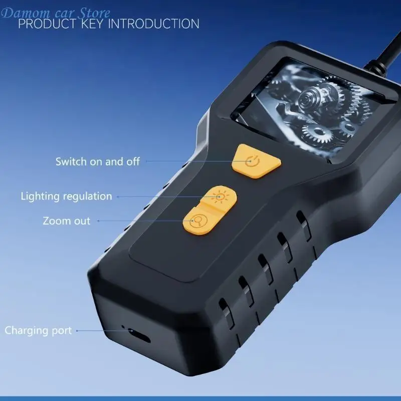 A2UC High Resolution Inspection Tool Waterproof Device for Mechanics DIY Enthusiasts