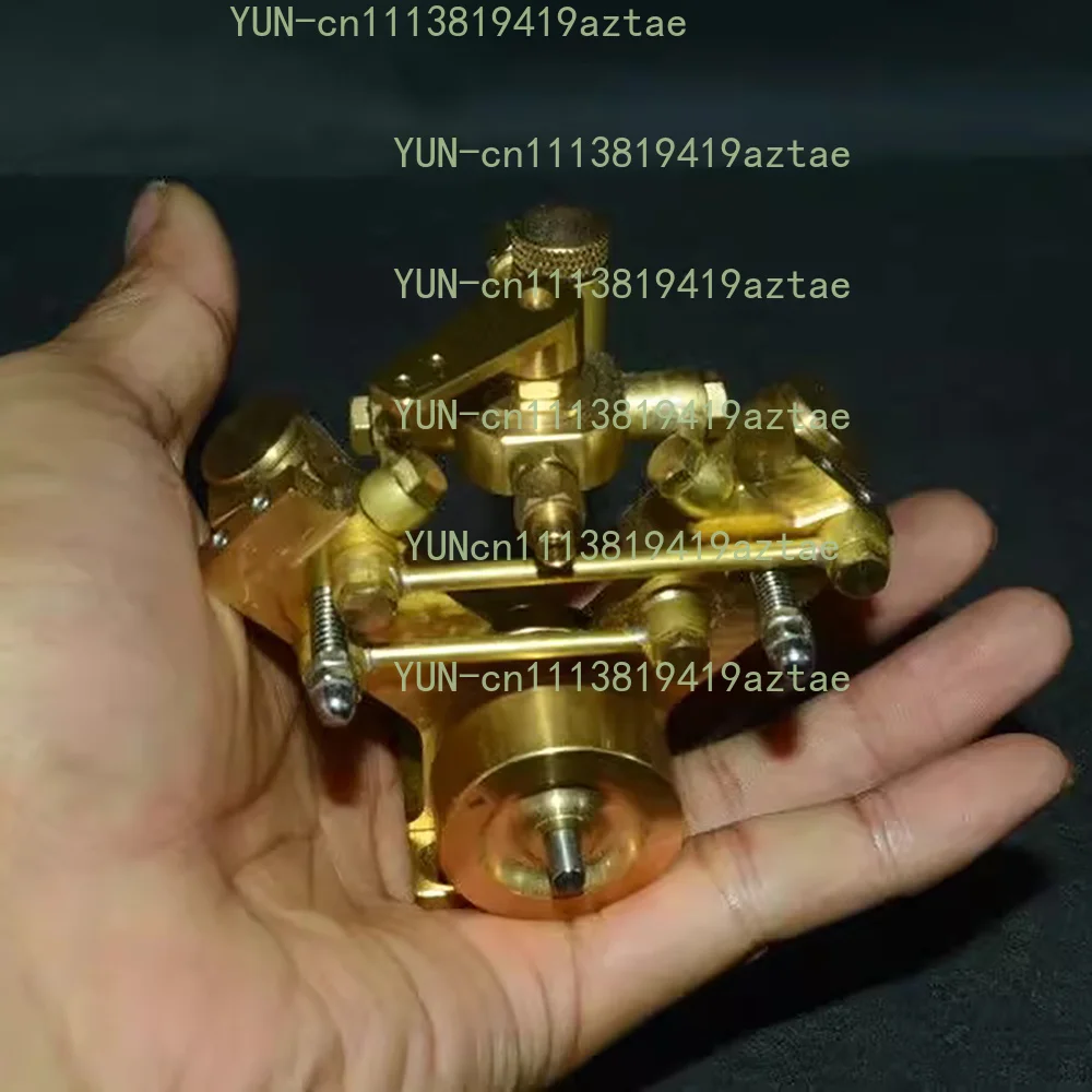 Fully Upgraded M2B Oscillating Twin-Cylinder Steam Engine Model - Brass Construction - For 600-900mm Boats