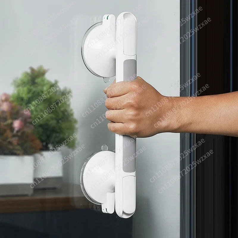 Non-punching large suction cup armrest, load-bearing 55kg safety armrest bathroom anti-fall handle
