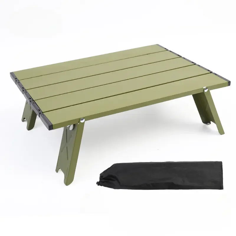 Outdoor Ultra Light Portable Mini Aluminum Alloy Table Ultra Small Folding Leisure Table