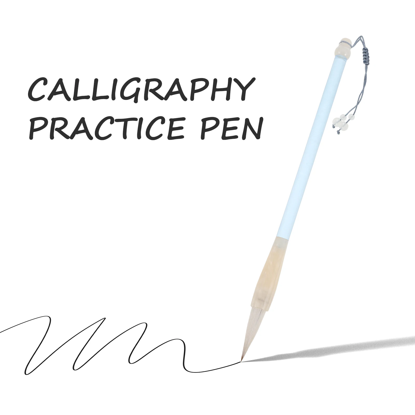 

2pcs Calligraphy Brushes Red-Tracing Post Pen For Beginners Chinese Writing Pens Soft Bristle Portable Art Tool Ink Painting