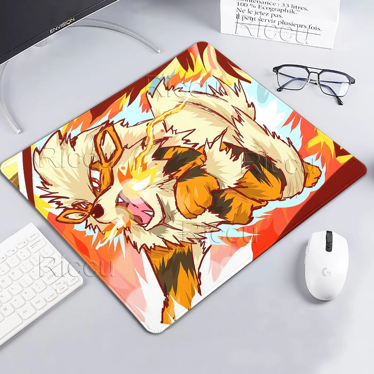 Mouse Pad Pokemons Pattern Small Size Computer Office Nonslip Mat Lockedge Mechanical Keyboard Rug Rubber Desk Mat Free Shipping