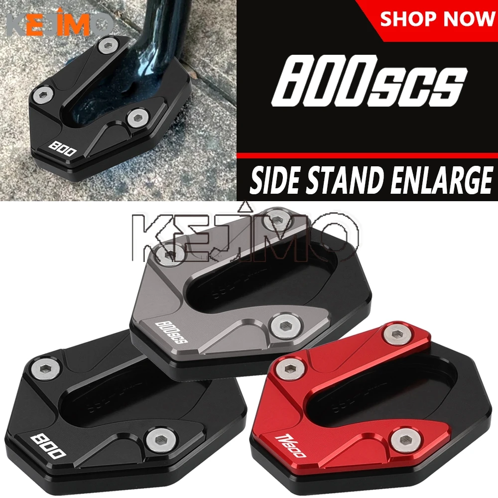 Motorcycle Foot Side Stand Extension Pad Support Plate Enlarger FOR MV Agusta Turismo Veloce 800 Lusso SCS/RC SCS 2018-2023 2022