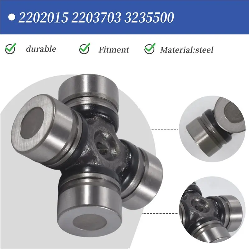 Front Prop Shaft U-Joint 2SET For Polaris RZR Ranger Sportsman General 1000 900 800 700 570 500 2202015 2203703-A91R view 6