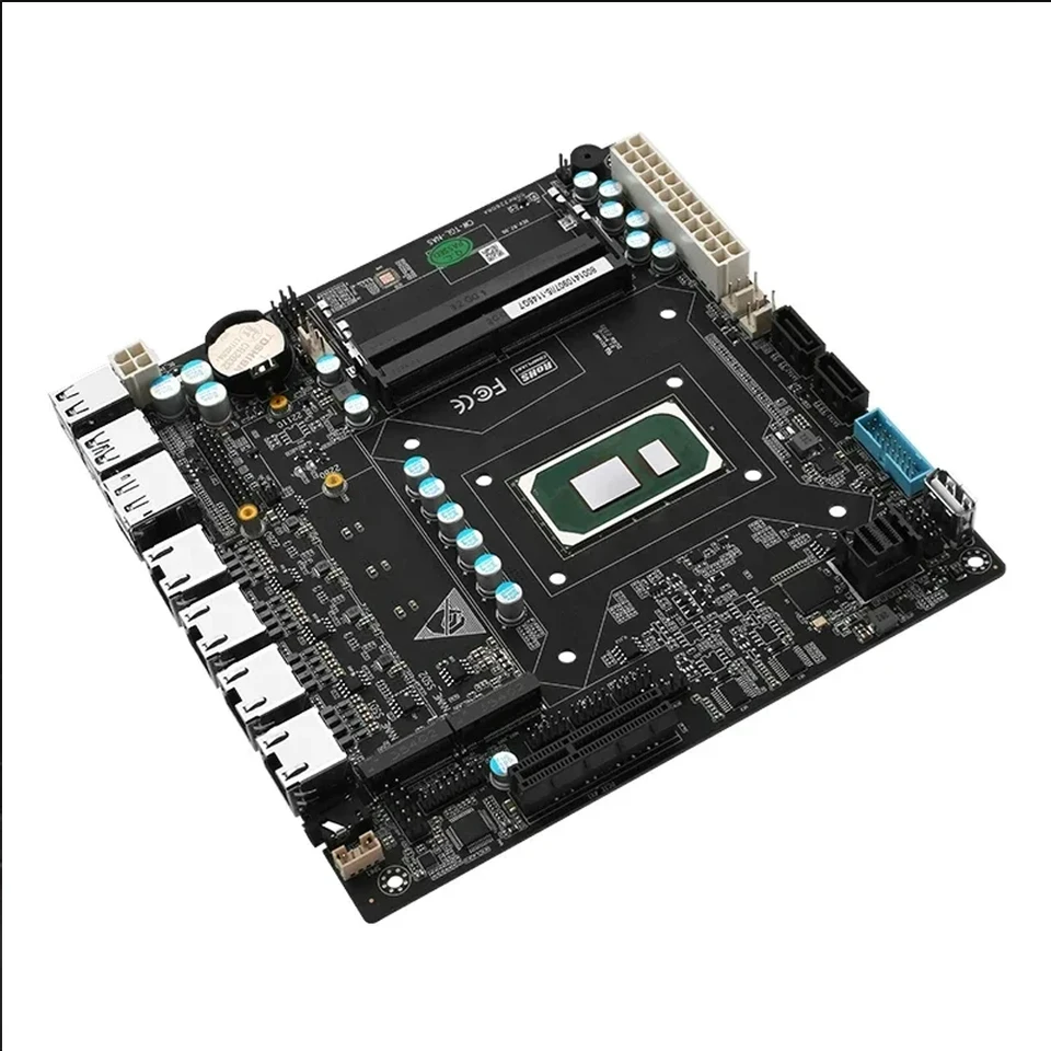 Nas Motherboard ITX Set Onboard 11th Gen Core I7 1165G7 4x I226