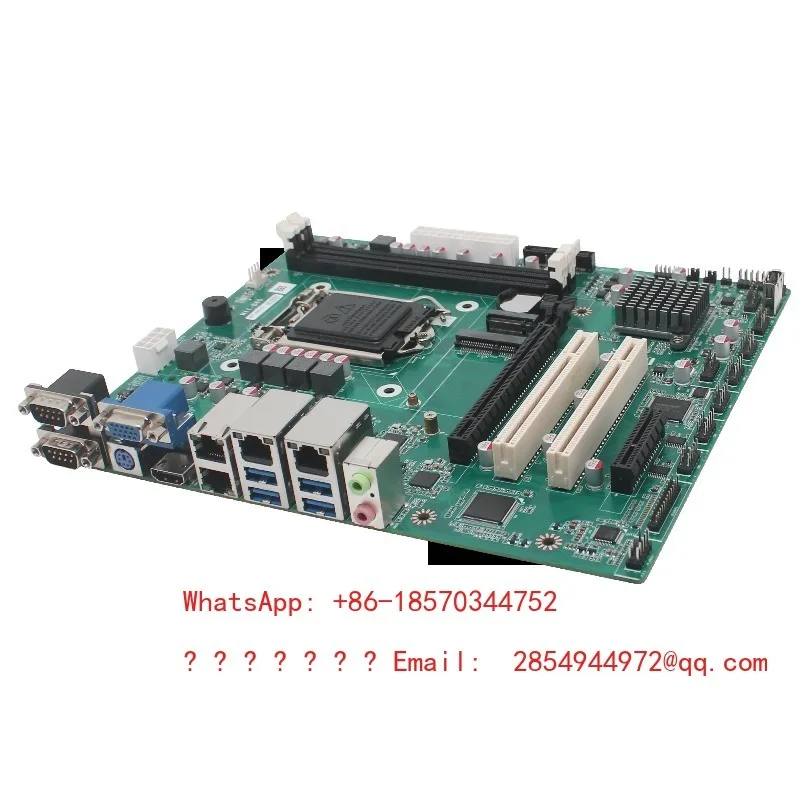 Industrial Control Motherboard B85 Machine Vision Motherboard Dual Network Port Four Network Port I211 Network Card LGA1150