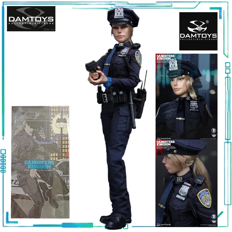 

DAMTOYS Genuine Mobile Doll Series Original Stories Anne Lewis, Female Police Officer 1/6 Finished Movable Model Exquisite Toys