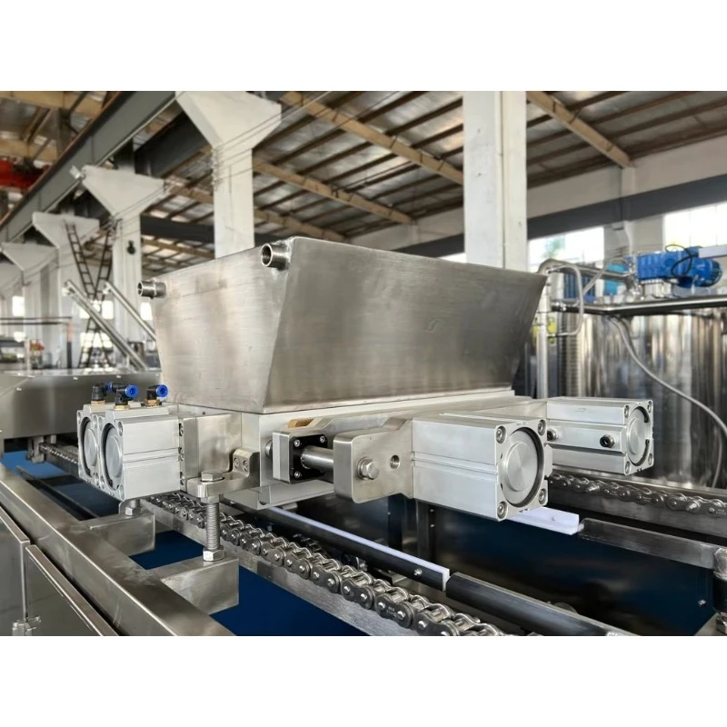 Industrial Chocolate Production Line Continuous Tempering System Smooth Texture Control heart shape chocolate packing machine