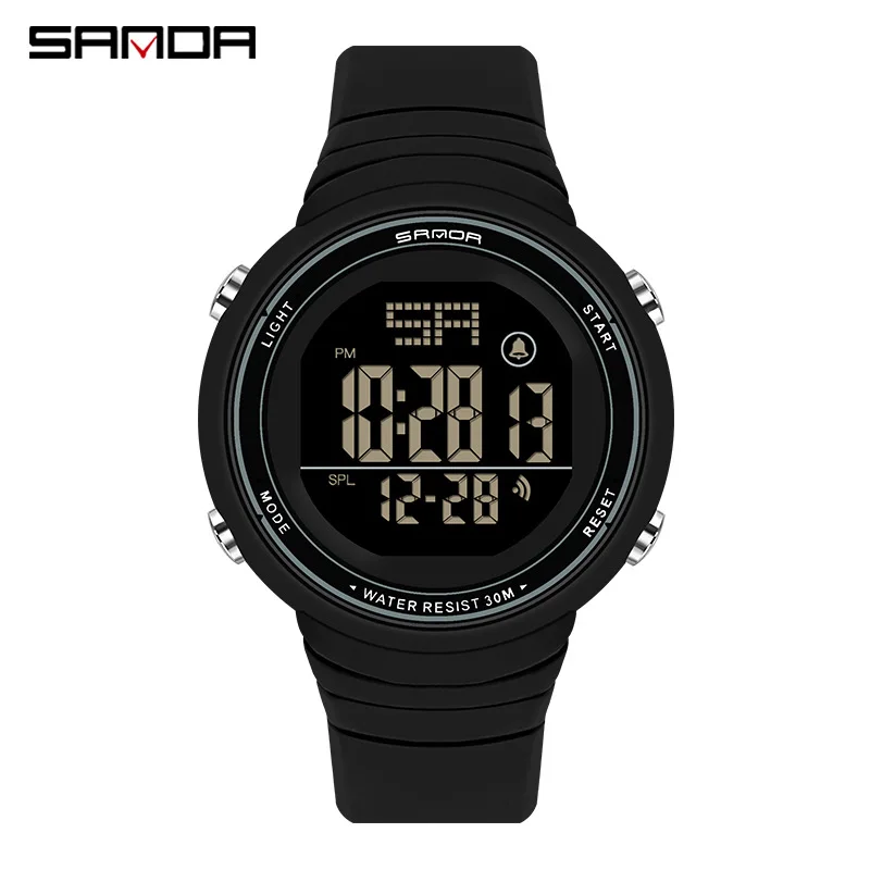 Fashion Sanda 2022 New Top Brand Sports Women Watches Casual Waterproof Led Digital Watch Female Wristwatches Clock