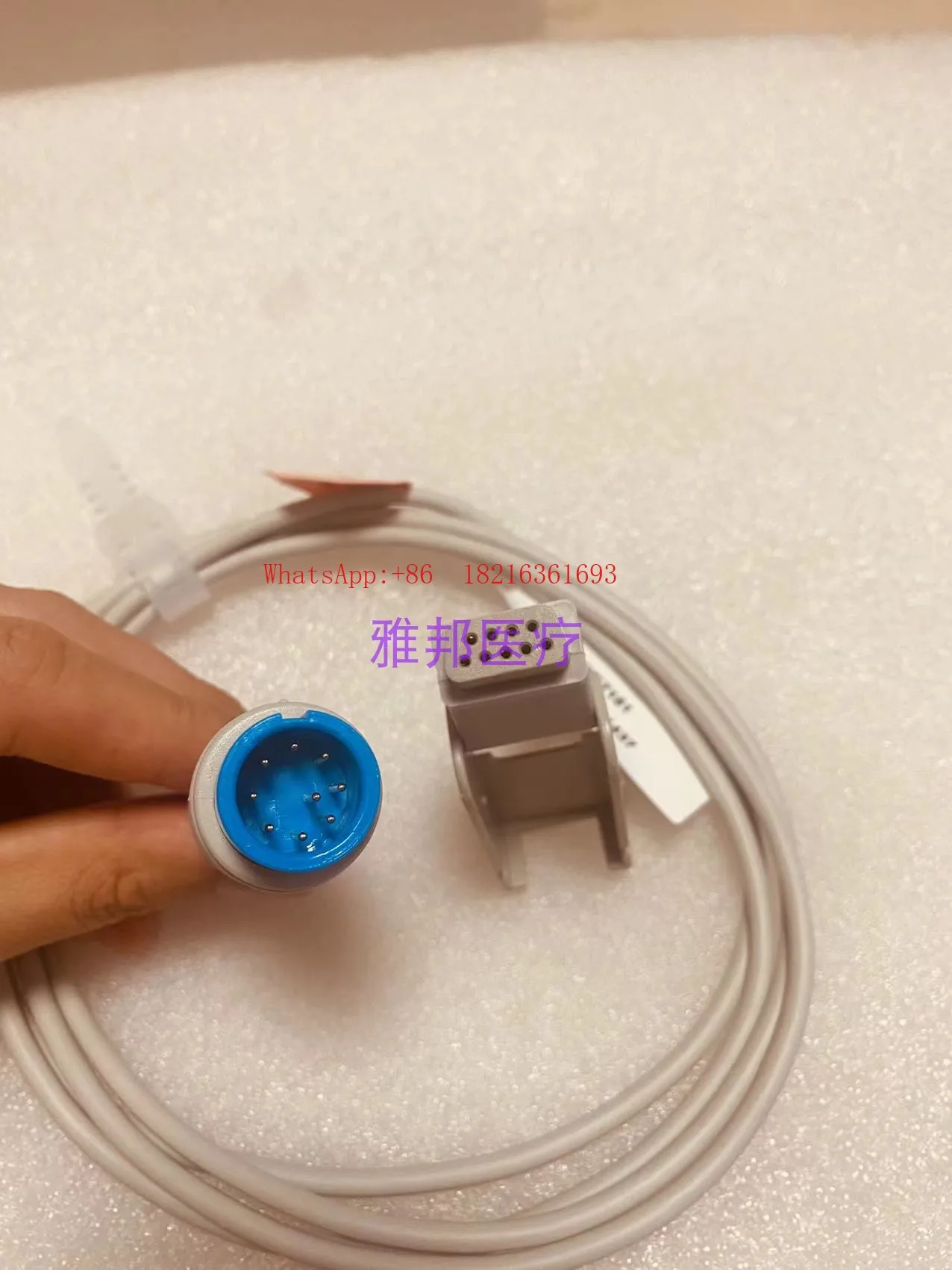 Blood Oxygen Monitor Main Cable Q Series 9-pin/M Series 12 Pin