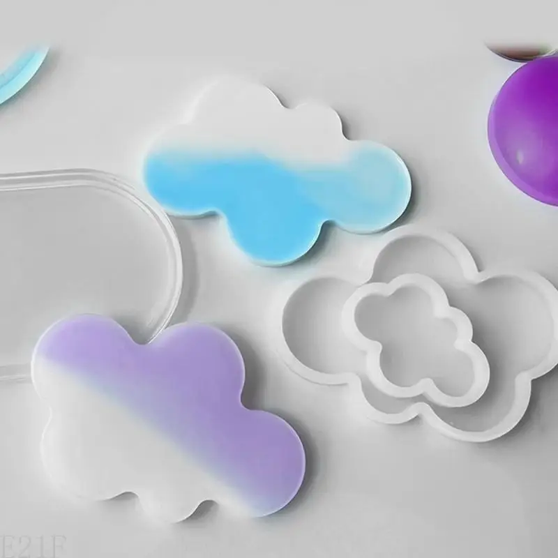 New Design 3pcs Silicone Mold Set for Epoxy Resin Geometric Tray DIY Crafts Home Garden Christmas Decor Tools