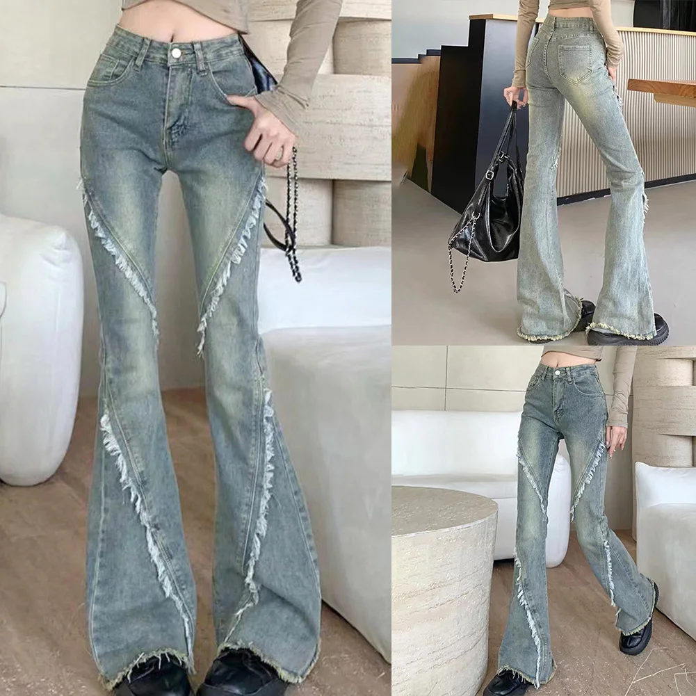 Casual Trousers Bootcut Trousers Great For Casual Occasions Commuting Fashion Hot Girl Style S-2XL Size Available