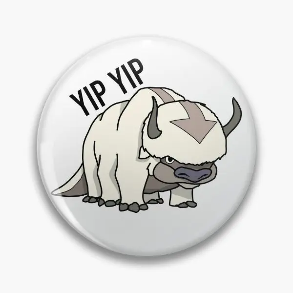 Appa Yip Yip  Soft Button Pin Cute Lover Brooch Jewelry Lapel Pin Creative Cartoon Clothes Badge Gift Metal Collar Fashion Decor