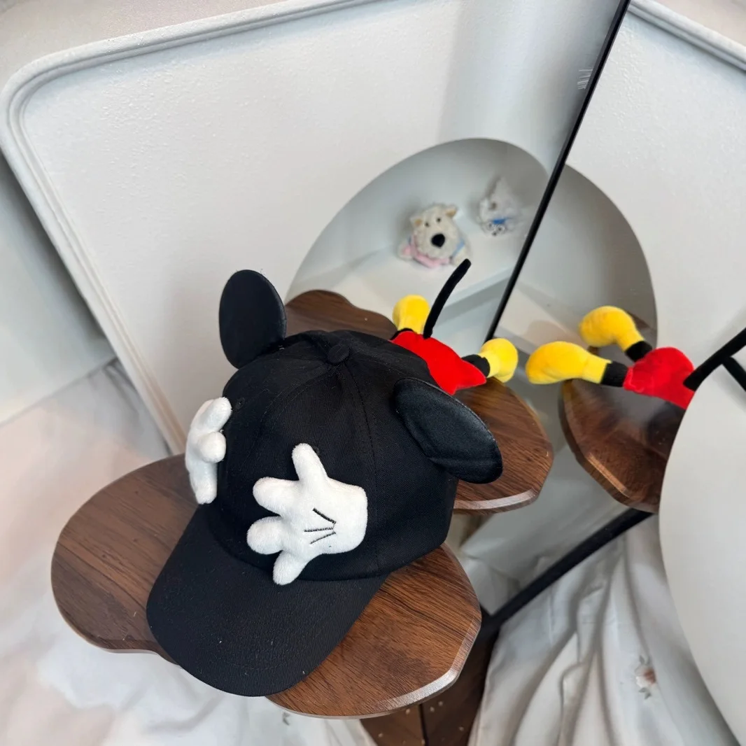 Cute Cartoon Mouse Ear Baseball Caps Snapback Hat Outdoor Sports Travel Sun Hat with Buttocks and legs for Adult Teens