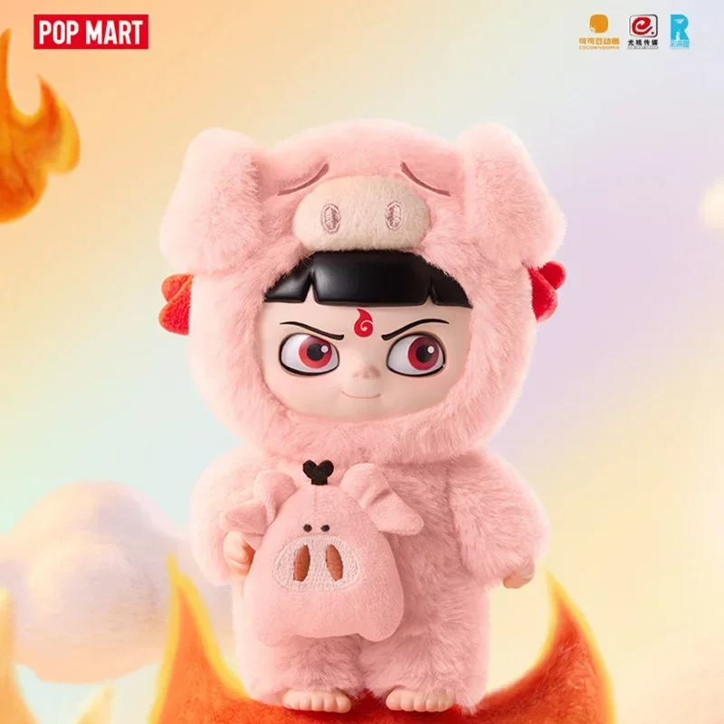 

POP MART Nezha2 Dress Up Party Series слепая коробка Mystery Box игрушки Kawaii украшения фигурки домашний декор настольная модель куклы для девочек