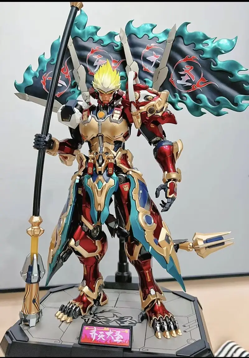 모쇼토이즈 아너 오브 킹스 몽키 킹 액션 피규어 1/10 스케일 메카 수집용 장난감 장식품 게임 애니메이션 팬들을 위한 생일 선물