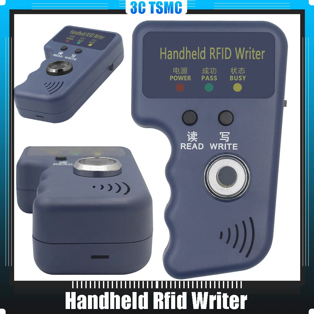 

125kHz TM Copier RFID Card Reader Copier Duplicator Key Writer Cloner Handheld RFID Writer for T5577 EM4305 CET5200