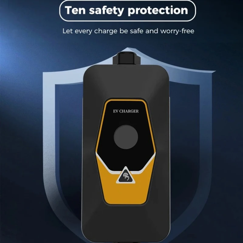 3.5KW 16A Type 2 EV Portable Charger with Conversion Plug Car Fast Charger for Electric Vehicle 5M