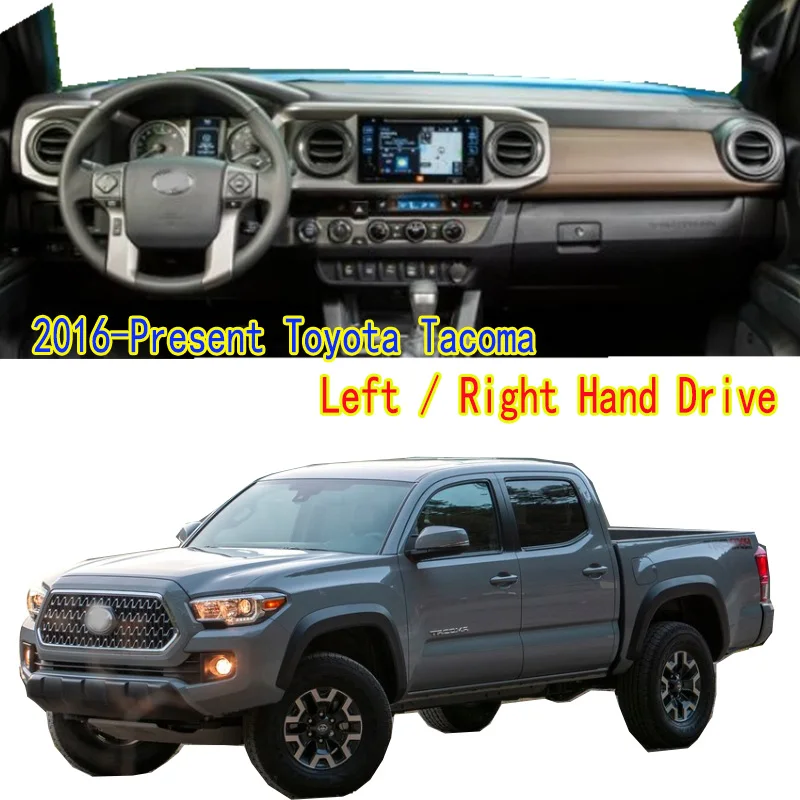 

Для Toyota Tacoma N300 2016-25 Dashmat приборная панель коврик для приборной панели крышка приборной панели изоляционный солнцезащитный крем защитная накладка противоскользящая
