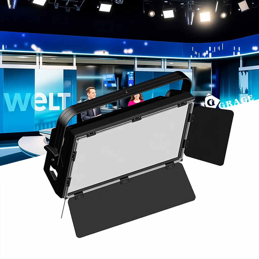 CCS RDM PWM Mode LED Video Panel RGBALC 6in1 Beam Angle 170 Studio Light TV Panel Soft Light
