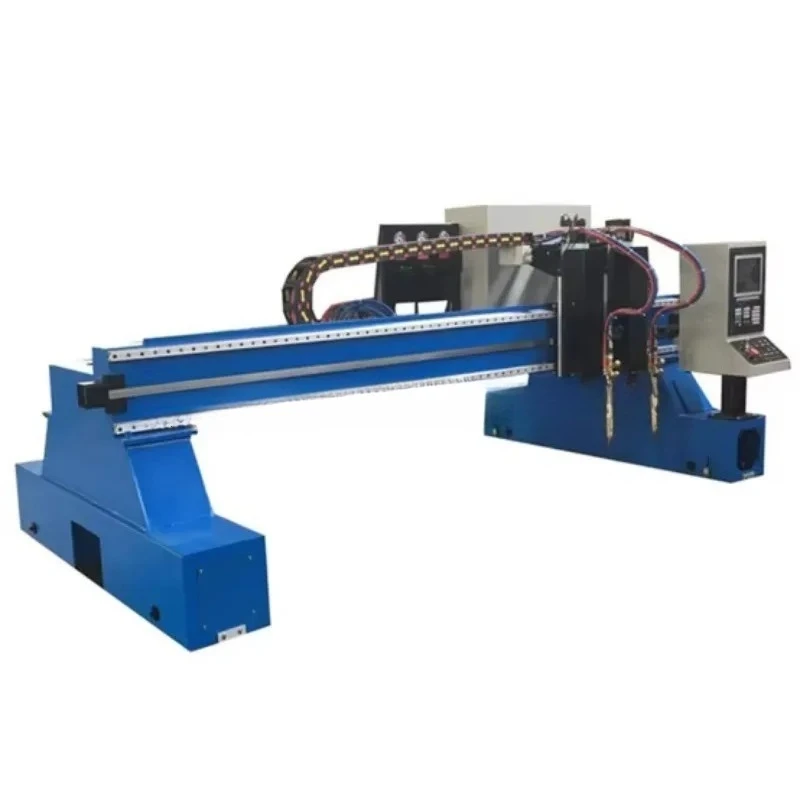 Gantry Cnc Flame Cutting Double Rail Cnc Machine 2000*6000mm Flame Cutters