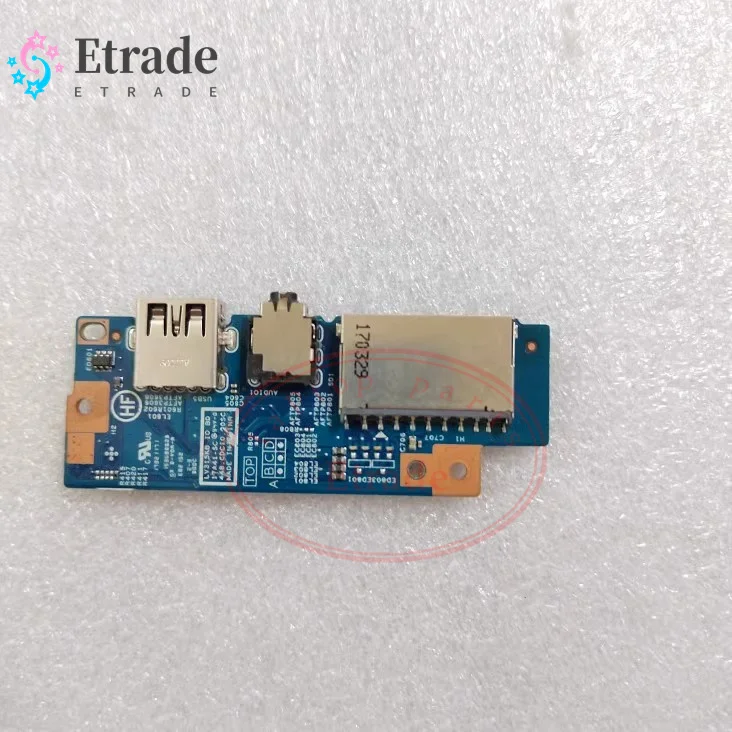 

99 New Original For Lenovo V130-15IKB V330-15IKB Card reader audio USB Jack board 455.0DC03.00005