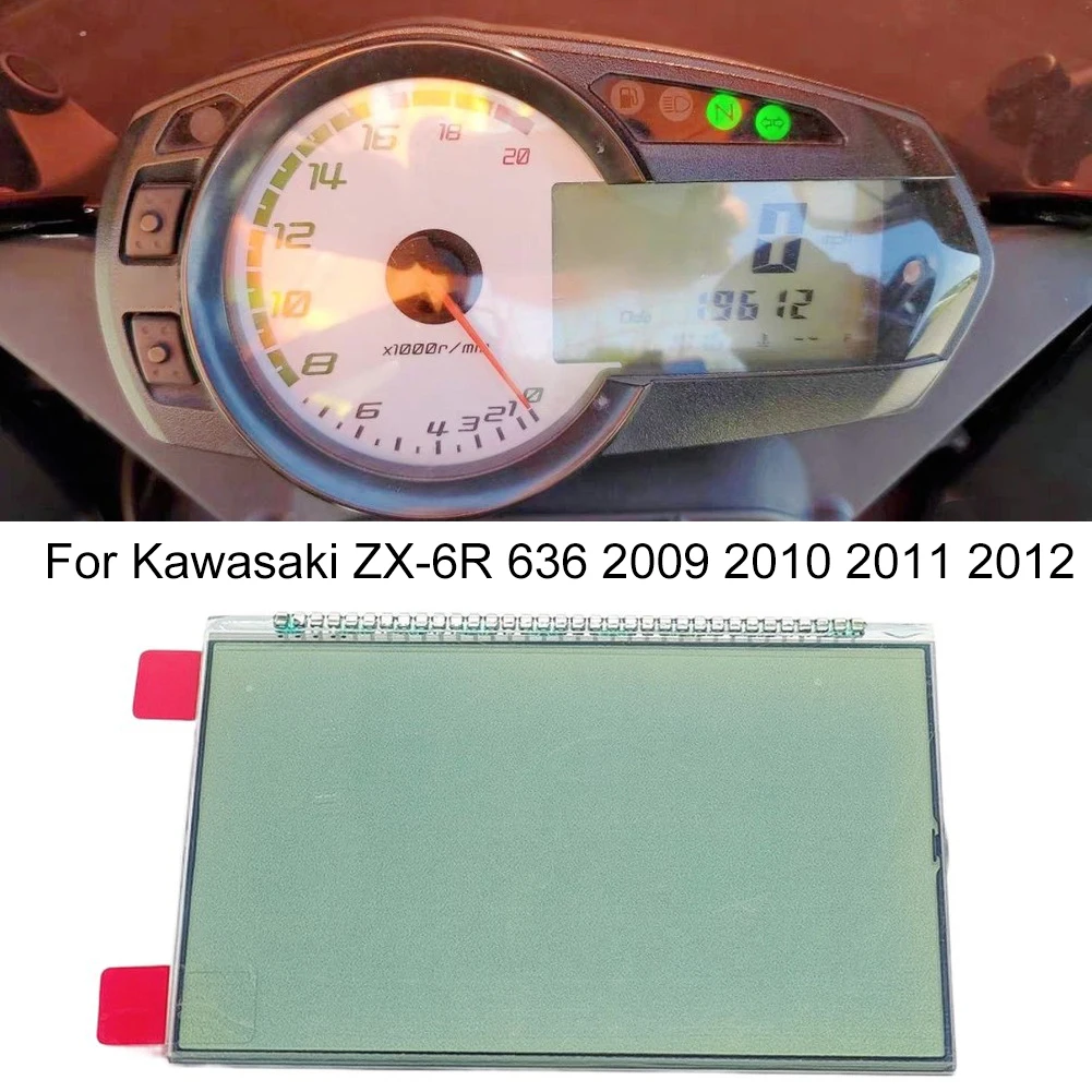 For Kawasaki 636 2009-12 Speedometer Instrument LCD Display Screen TFT Repair Replacement Part For Motorcycle Dashboard