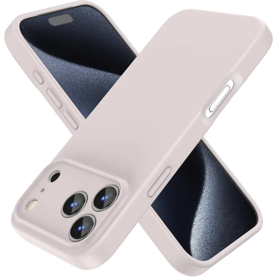 

Совместим с Magsafe для iPhone 17 Pro, силиконовый чехол, 6,3-дюймовый магнитный жидкий силиконовый защитный противоударный бампер