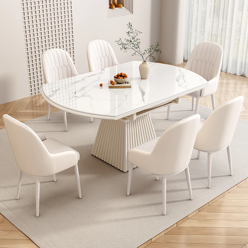 Coffee Dining Table Luxury Side Nordic Kitchen Large Dining Table Lounge Accent Meeting Sillas Para Comedor Patio Furniture