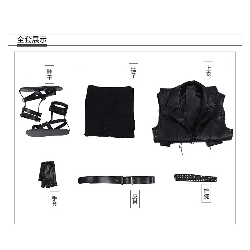 الشيطان قد تأثيري صرخة 5 فولت زي مجموعة كاملة أكمام خندق معطف شعر مستعار أحذية هالوين/التخرج/الرجال اليومي كوس القوطية DMC5 منافس