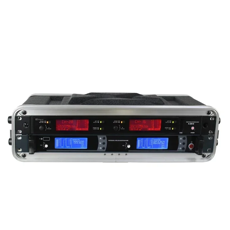 

z Professional microphone For 2U 3U 4U flight case for microphone power amplifier dj mixer digital processor