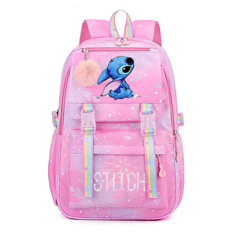 Lilo Stitch Waterproof Women Backpack Female Travel Bag Backpacks Schoolbag for Teenage Girls Bookbag Mochila