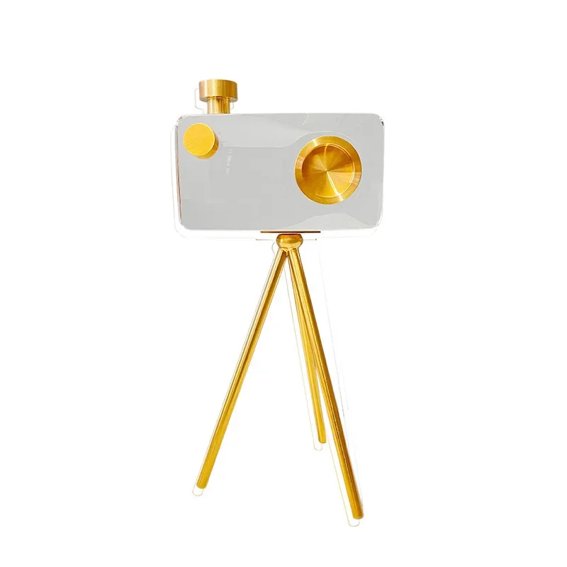 

Light luxury crystal camera special ornament, creative home furnishing, living room office decoration